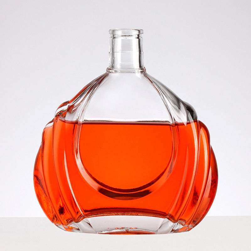 500ml 750ml Brandy XO Glass Wine Bottle Customied Bottle Color OEM/ODM Acceptable