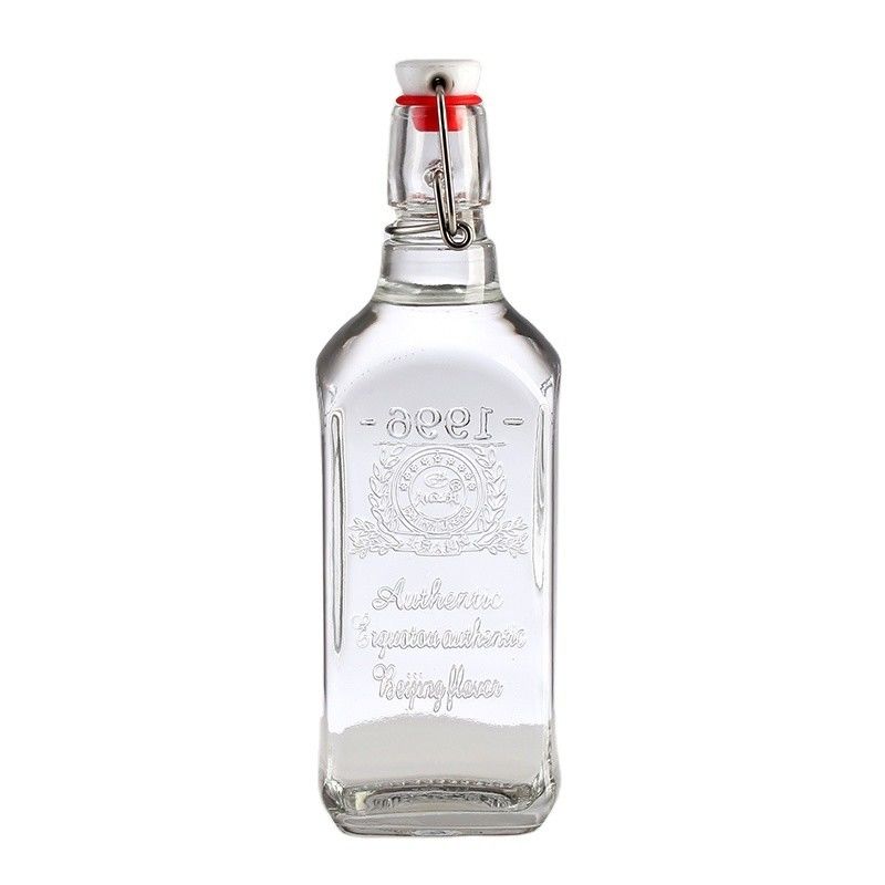 Empty Cylinder Liquor Wine 750ml Glass Vodka Bottle Clients' Specific Requirements