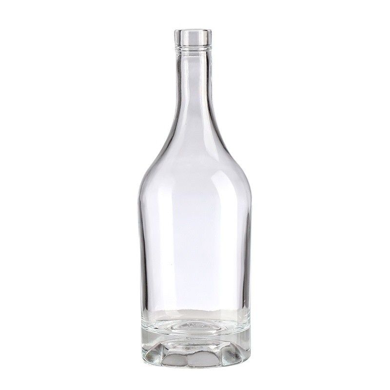 Customized Logo 750ml Glass Collar Metal Labels for Rum Whiskey Vodka Gin Wine Bottle