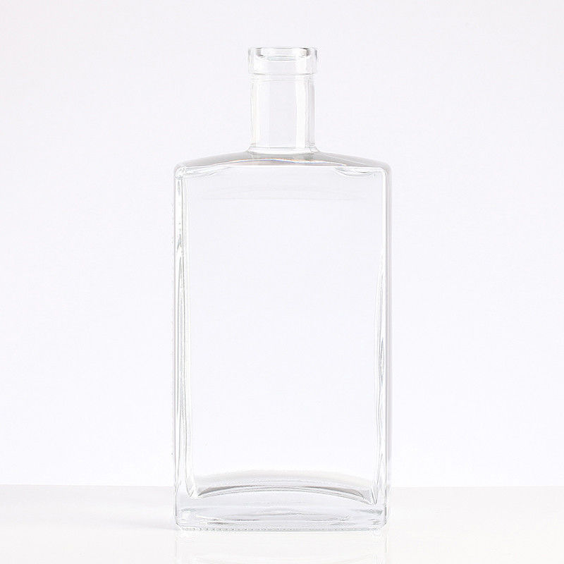 OEM/ODM Welcome Flint Glass Lid Finish 750ml Vodka 500ML Glass Bottle for Industrial