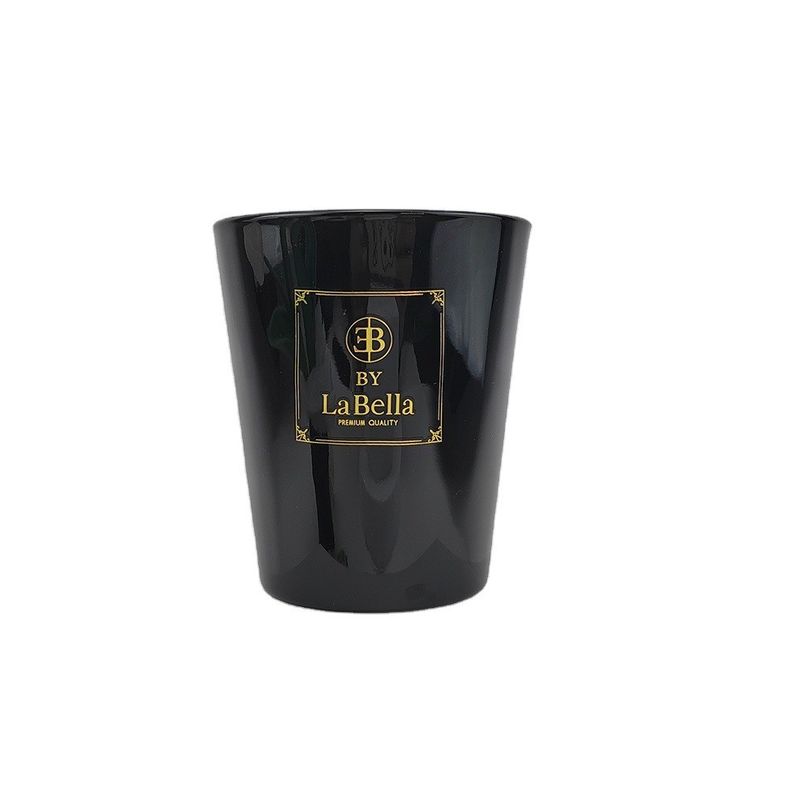 Glass Products Customized Luxury Frosted Empty Glass Candle Jars for Candle Making
