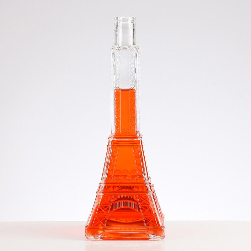 500ml 750ml Red Wine Bottle Special-Shaped Glass Fruit Juice Wine Beverage Bottles