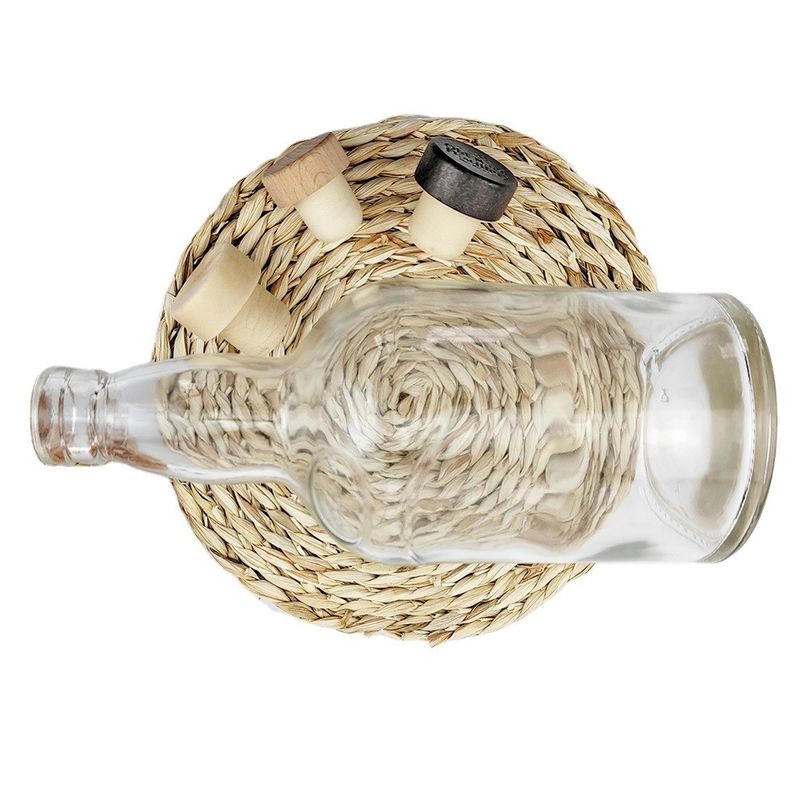 Eco-friendly Glass Body Top Sale Multi-Specification White Wine Bottles for Beverage